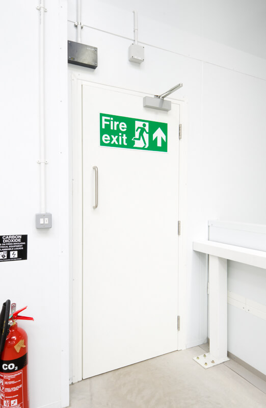 Single Fire Pedestrian Door